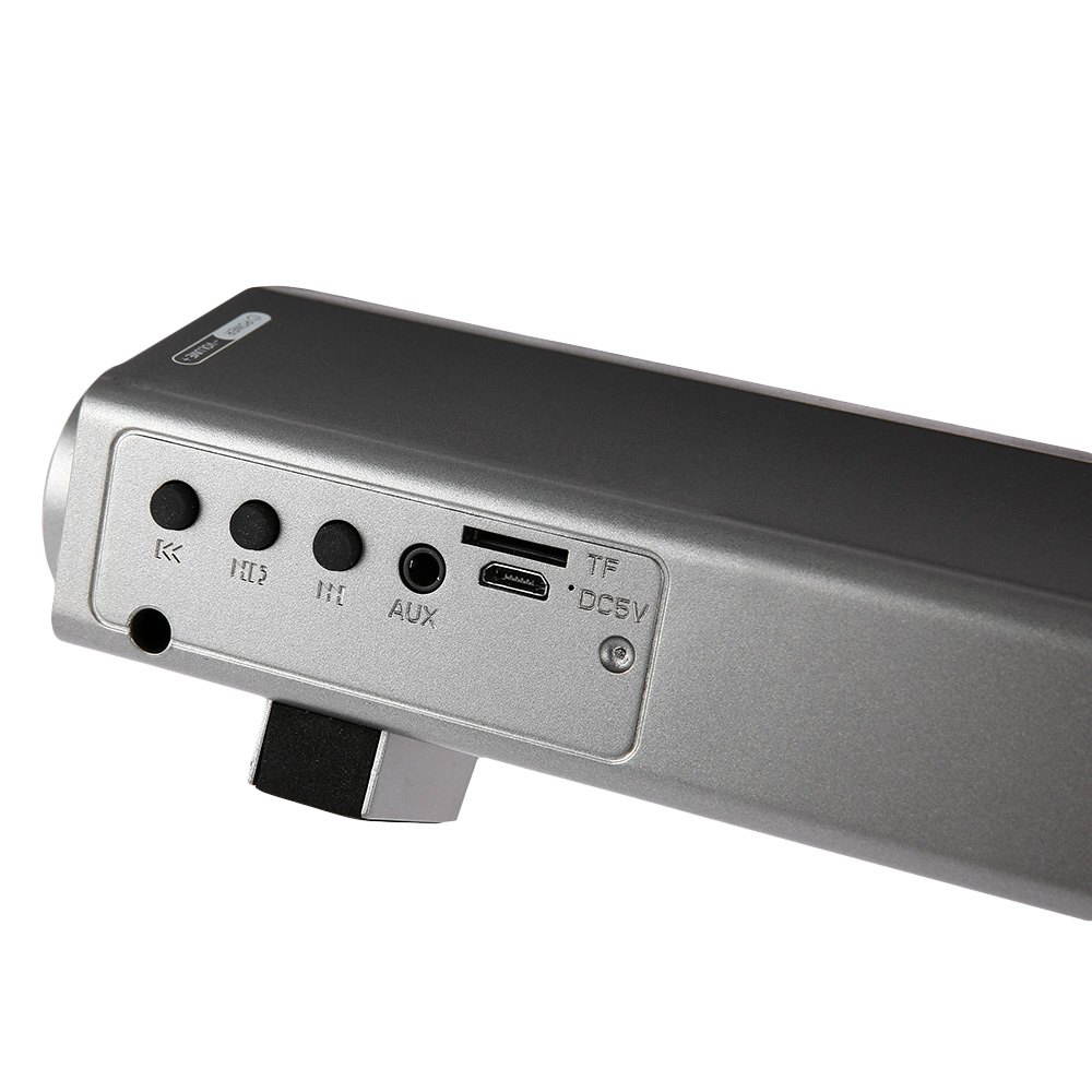 Powerful Bluetooth Soundbar TV Perfect Sound Soundbar LP-08 HIFI Mini Altavoz USB Soundbar Speaker for Computer PC Tablet TV