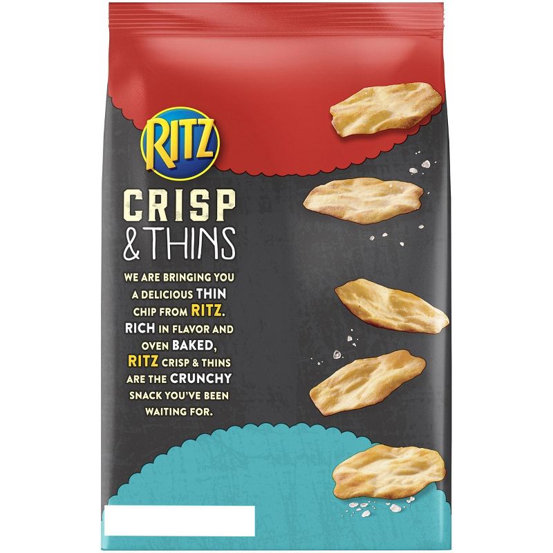 Ritz Crisp & Thins Salt & Vinegar Chips - 7.1oz