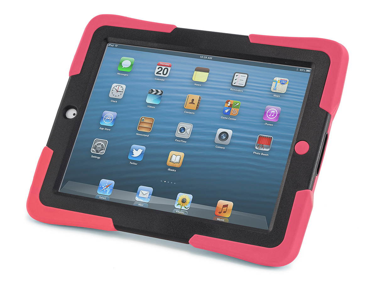 Caseiopeia Keepsafe Kick Rugged Heavy Duty iPad 2/3/4 Case with Kickstand and Screen Protector Designed for Kids and Schools