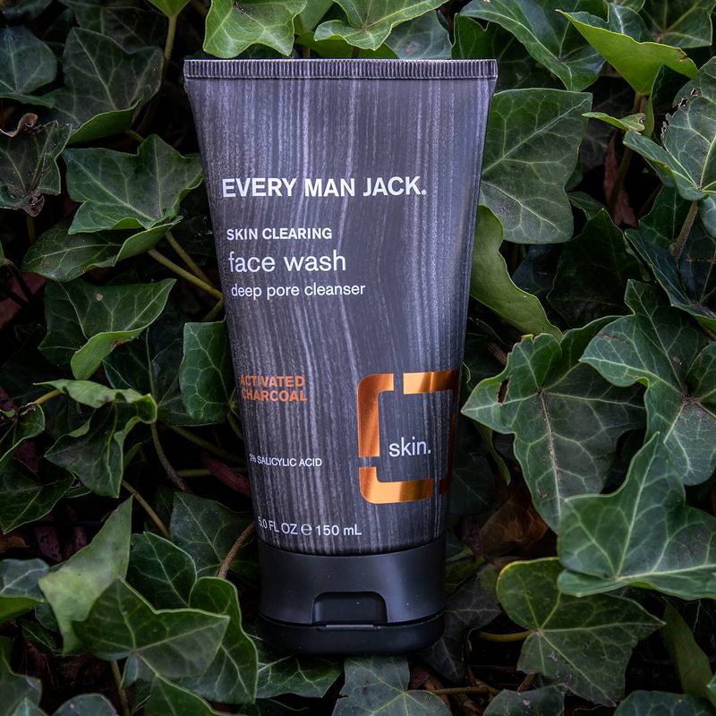 Every Man Jack Skin Clearing Activated Charcoal Face Wash - 5.0 fl oz