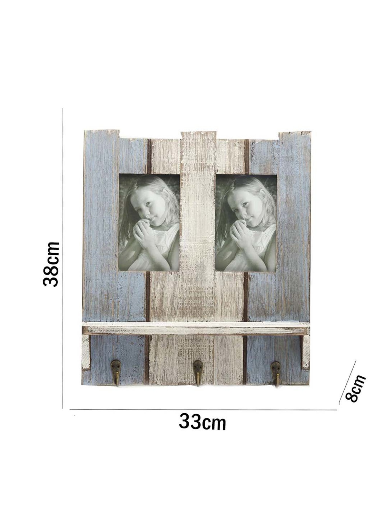 Art Street Gold Engineered Wood Swing Fashion Resin Vintage Photo Frame