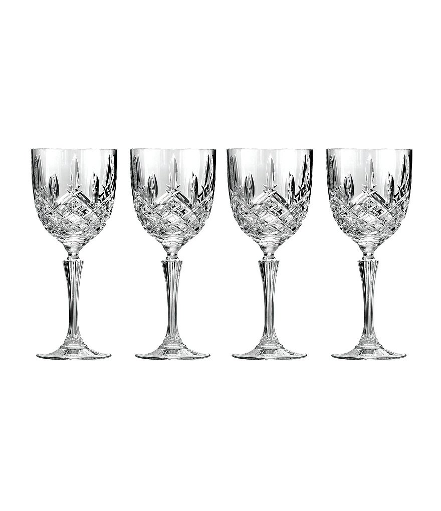 Marquis by Waterford Markham 4-Piece Traditional Crystal Wine Glass Set