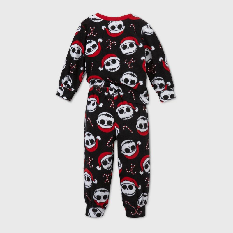 Toddler Boys' The Nightmare Before Christmas Jack Skellington 2pc Pajama Set - Black 3T - Disney Store