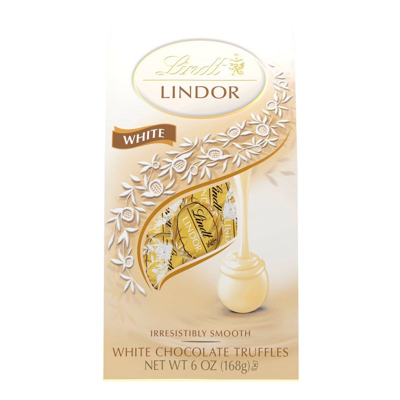 Lindt Lindor White Chocolate Truffles - 6oz