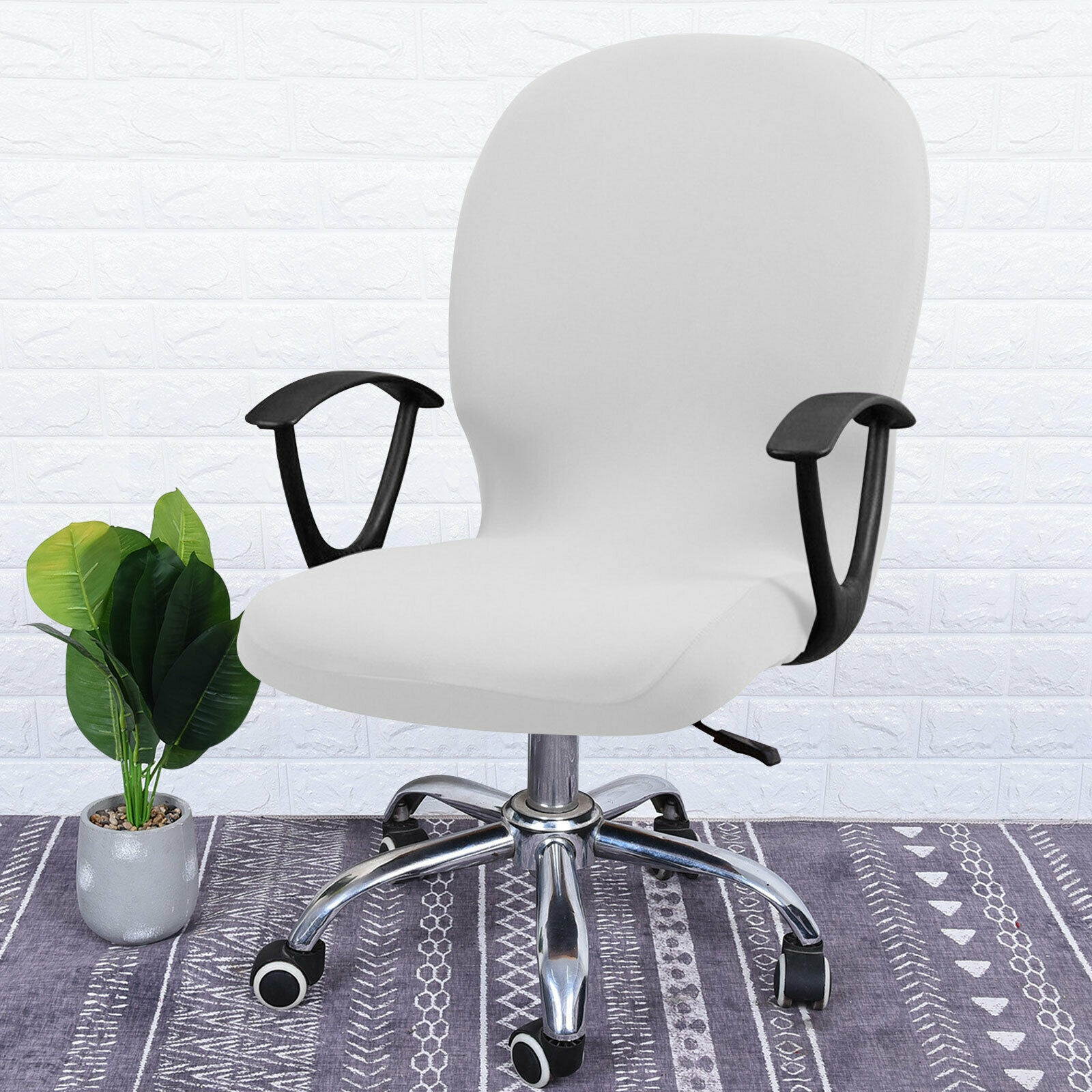 Elastic Computer Office Rotate Chair Cover Stretch Slipcover Protector Removable