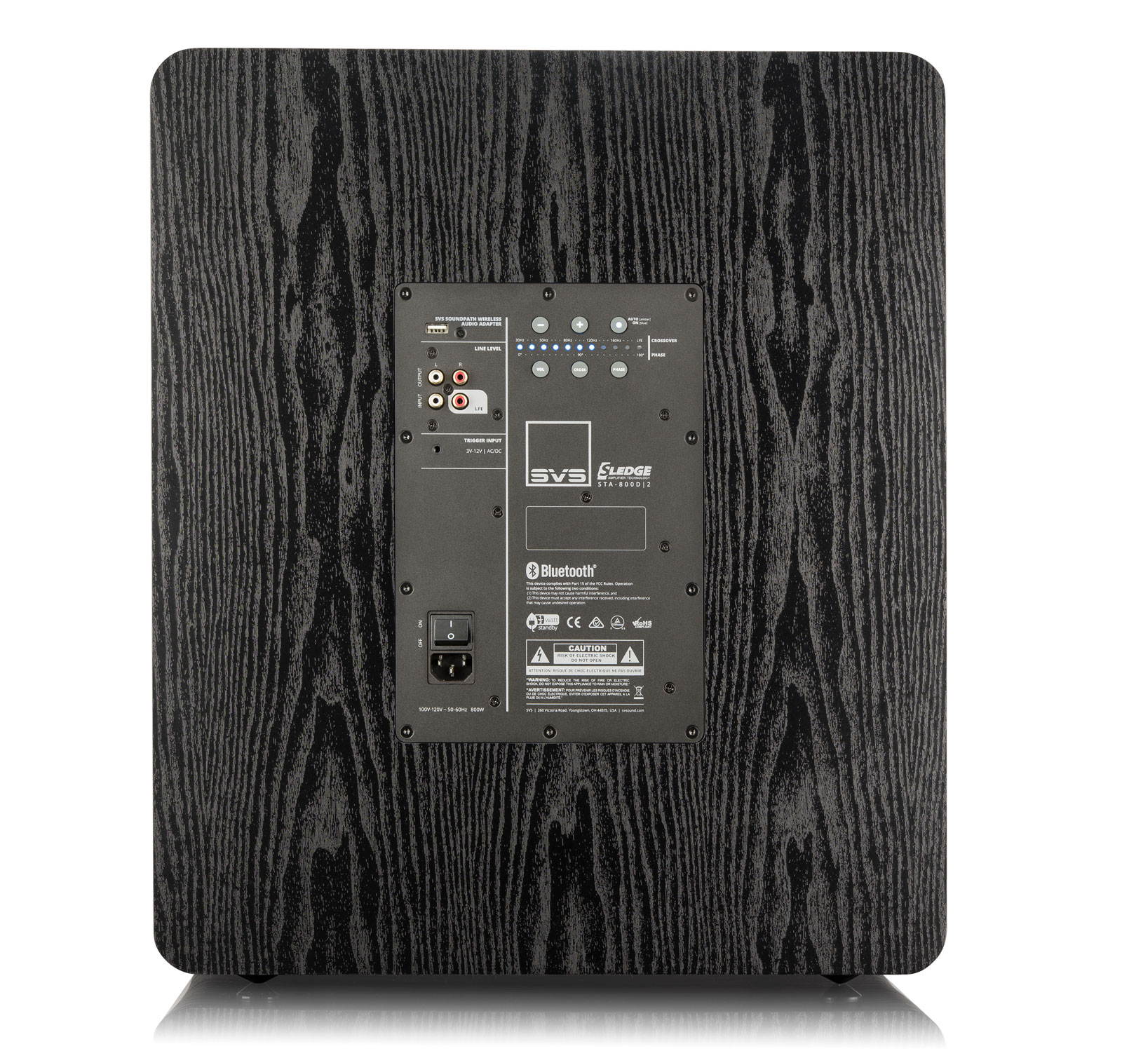 SVS PB-3000 Black Ash Powered Subwoofers Pair