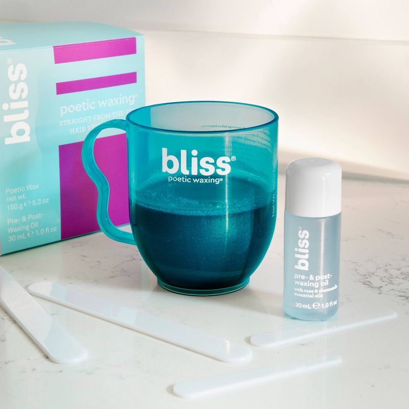 Bliss Poetic Waxing Hair Removal Kit - 5.3 fl oz