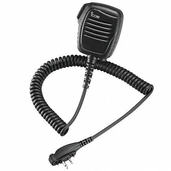 Icom HM_159LA Heavy Duty Speaker Microphone w_ Alligator Clip