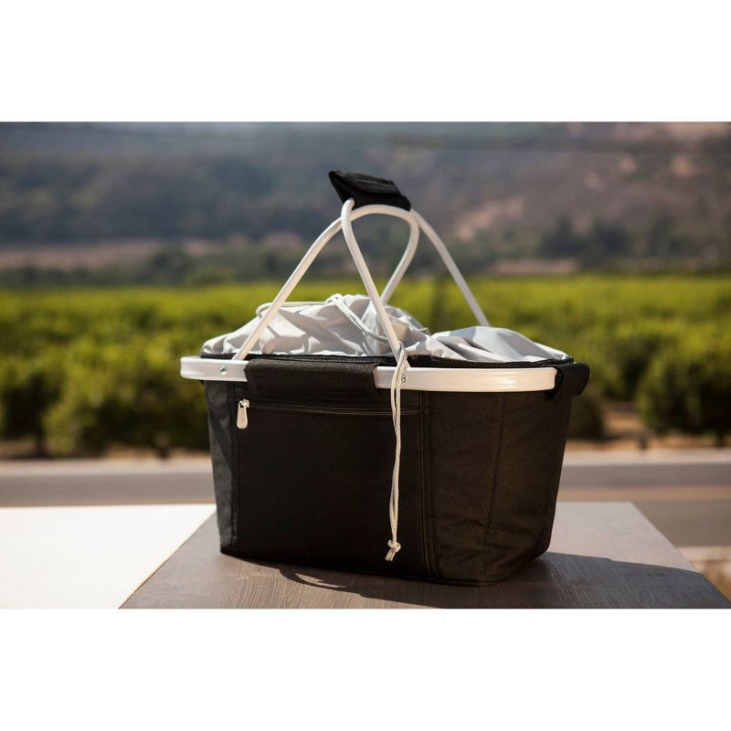 Oniva Metro Basket 19.5qt Collapsible Cooler Tote - Black19.5qt
