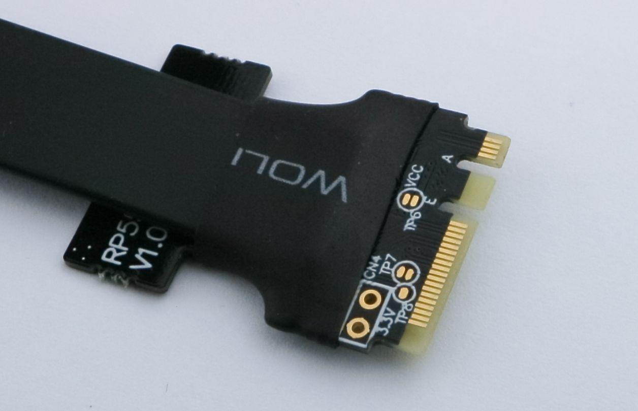 NGFF M.2 Extender Cable Key A+E 15cm for Wireless Card, WIFI Card, R55SF