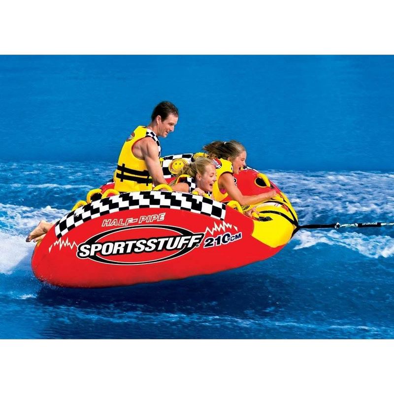 Airhead Boat 2 Section Tube 50-60 Foot Tow Rope for 4 Rider Towables | AHTR-42