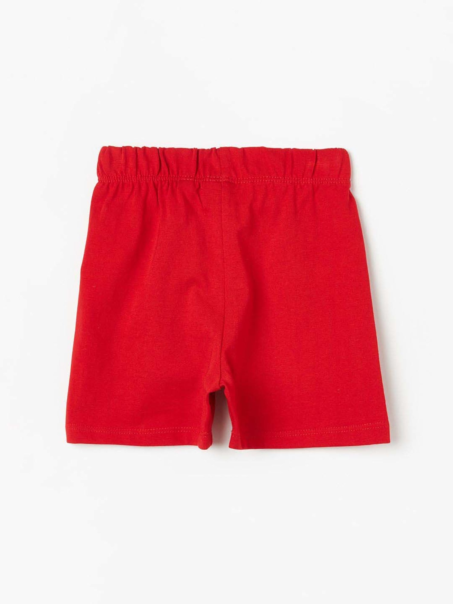 Juniors by Lifestyle Kids Red & Grey Cotton Shorts