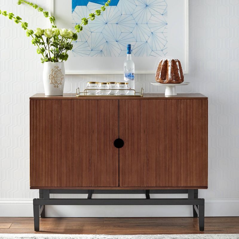 Carmel Sideboard Dark Brown/Black - Chique