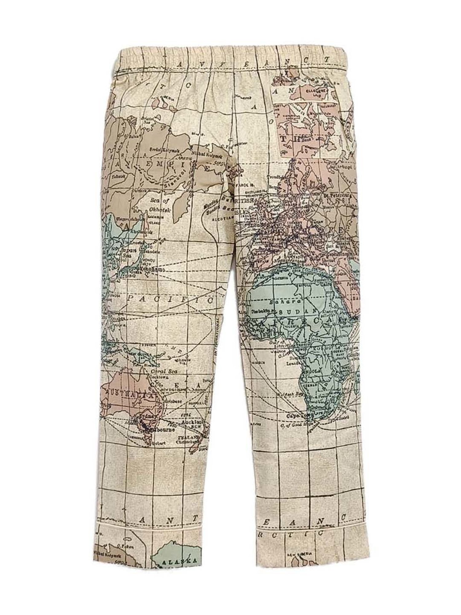 Cherry Crumble by Nitt Hyman Boys Brown & Green Printed Full Sleeves Top Set