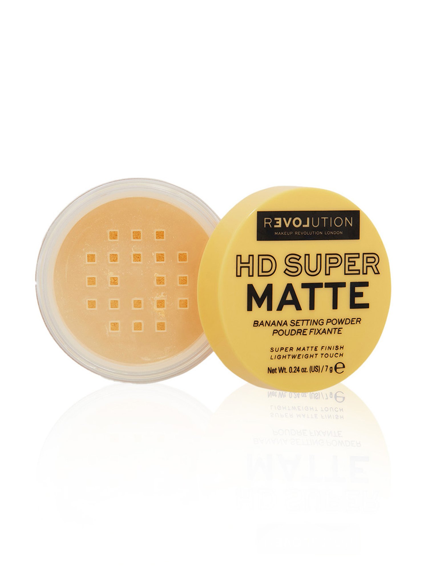 Makeup Revolution Relove HD Super Matte Banana Powder - 7 gm
