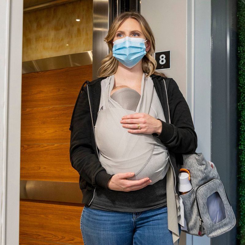 BABYBJÖRN Baby Carrier Mini 3D Jersey - Light Gray