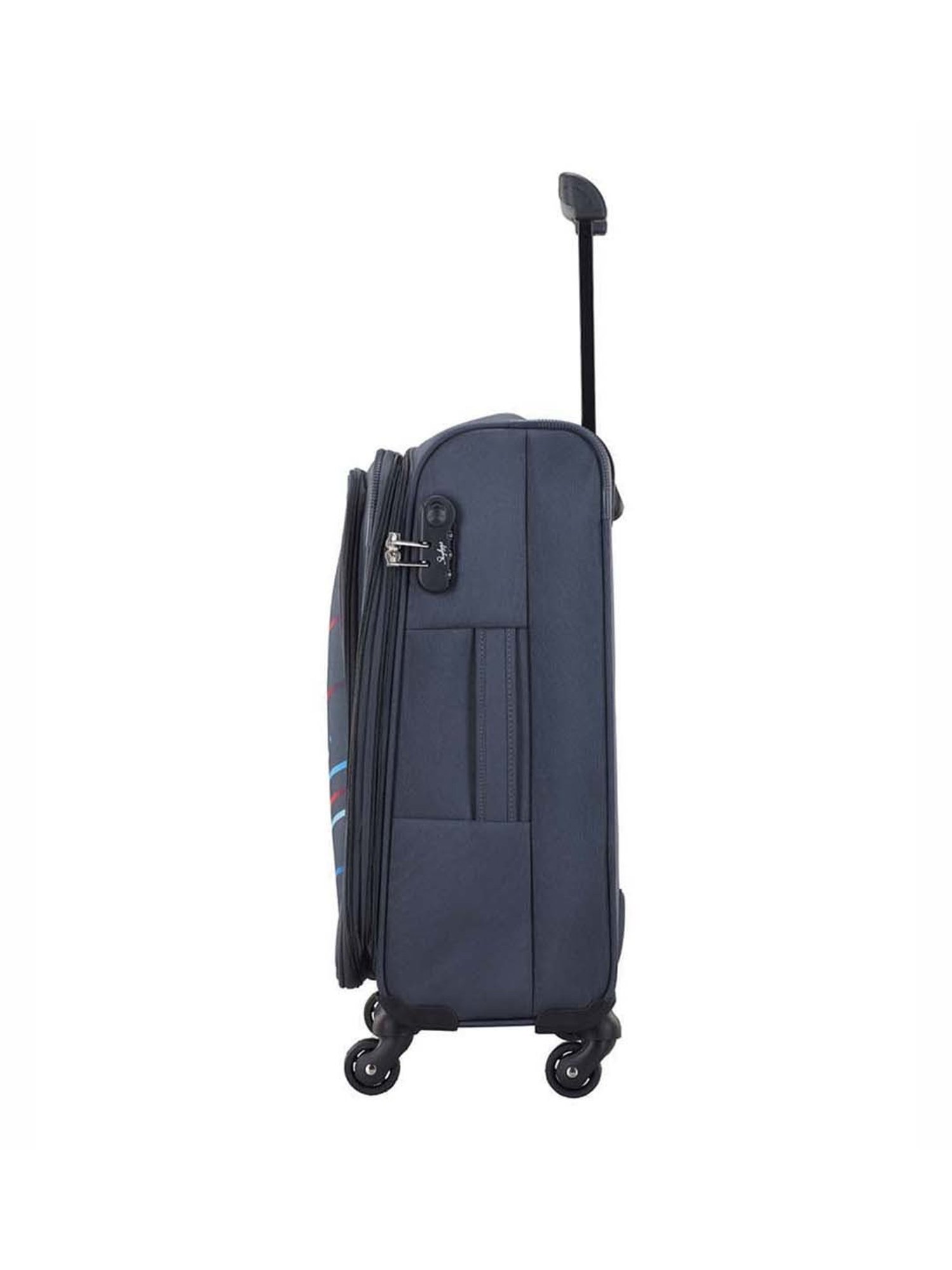 Skybags Navy Small Soft Cabin Trolley - 39 cm