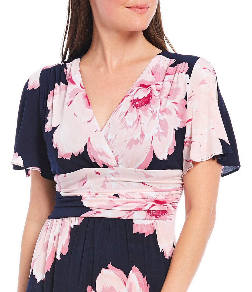 White Boho Stripes & Floral Print Floor Length Tank Dress