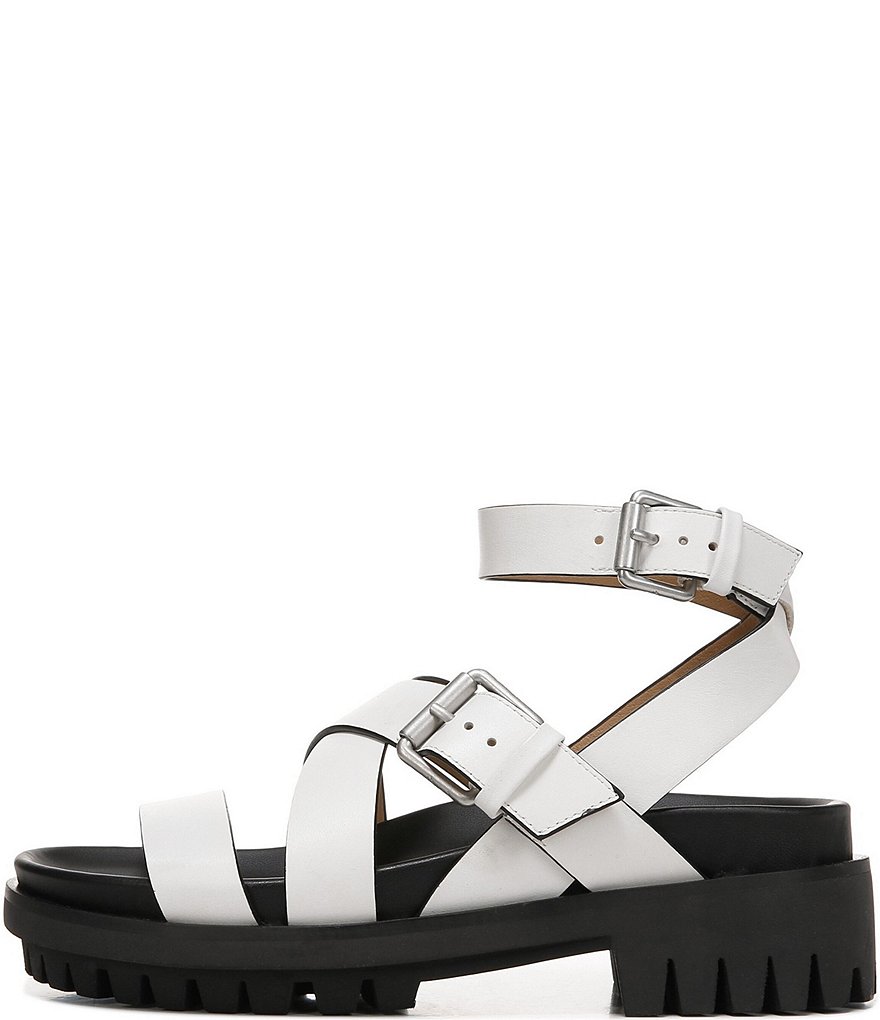 Sam Edelman Eleanora Leather Ankle Wrap Sandals