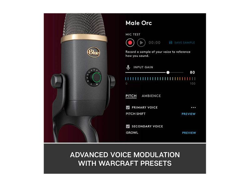 Blue Yeti USB Microphone - Blackout