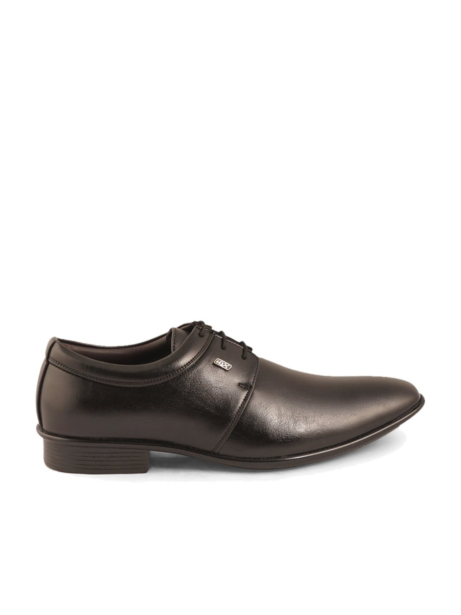 ID Men's Black Derby Shoes