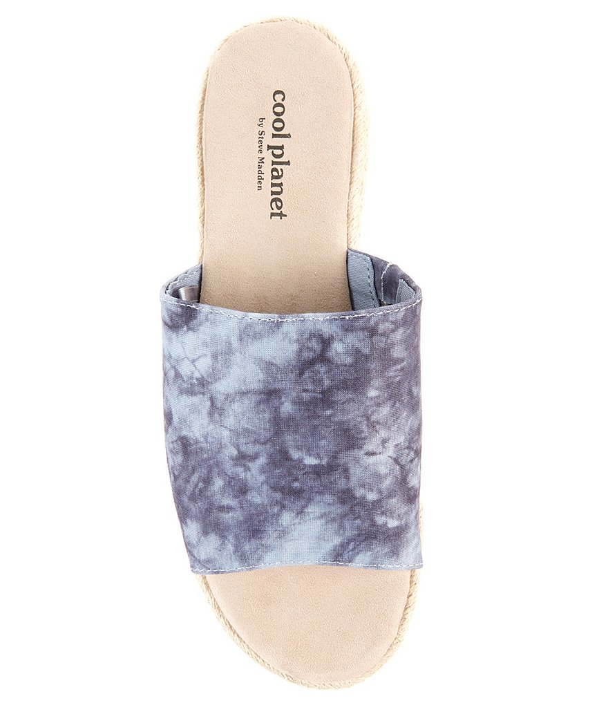 Cool Planet by Steve Madden Juniper Tie-Dye Platform Sandals
