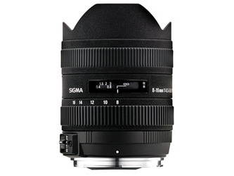 Sigma 8-16mm f/4.5-5.6 DC HSM FLD AF Ultra Wide Zoom Lens for APS-C sized Sony Digital DSLR Camera