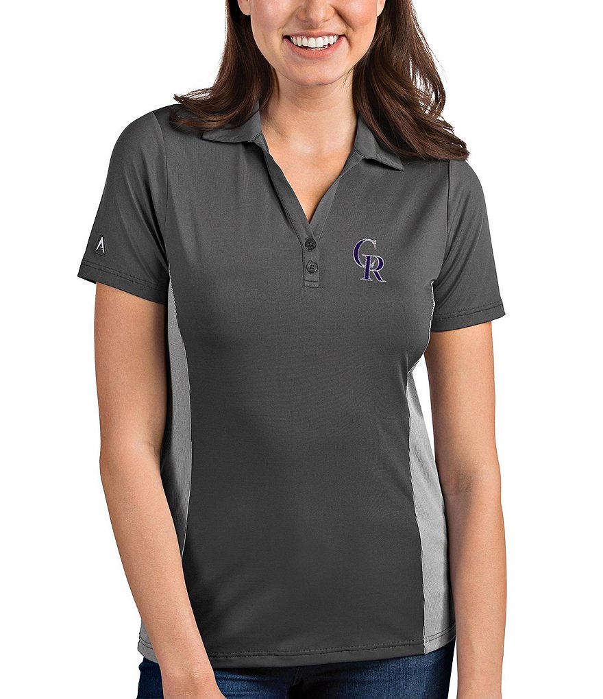 Antigua Women's MLB Venture Short-Sleeve Polo Shirt