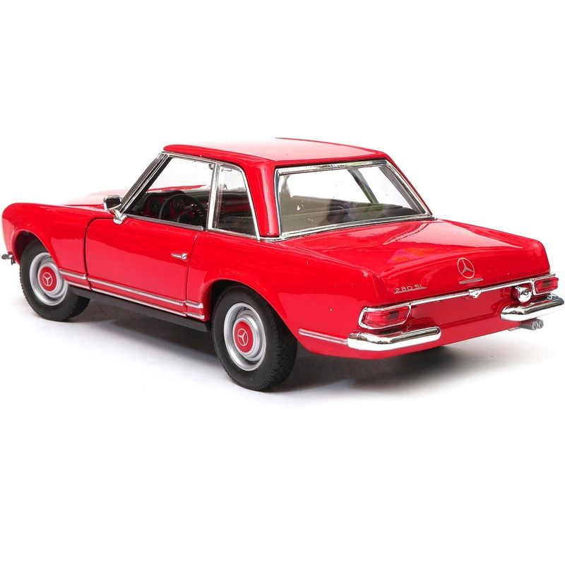 1963 Mercedes Benz 230SL Coupe Red "NEX Models" 1/24 Diecast Model Car by Welly