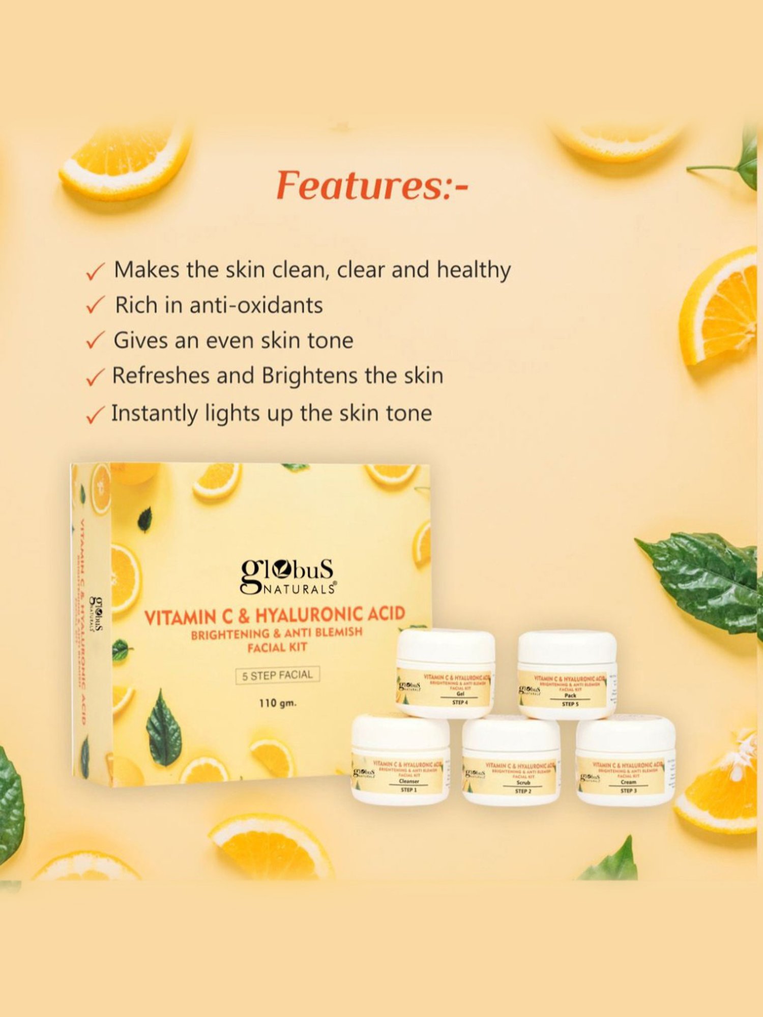 O3+ Whitening Facial Kit (Pack Of 4)