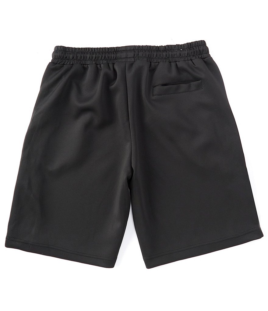 Px Clothing Elastic-Waist Piping 9#double; Inseam Athletic Shorts