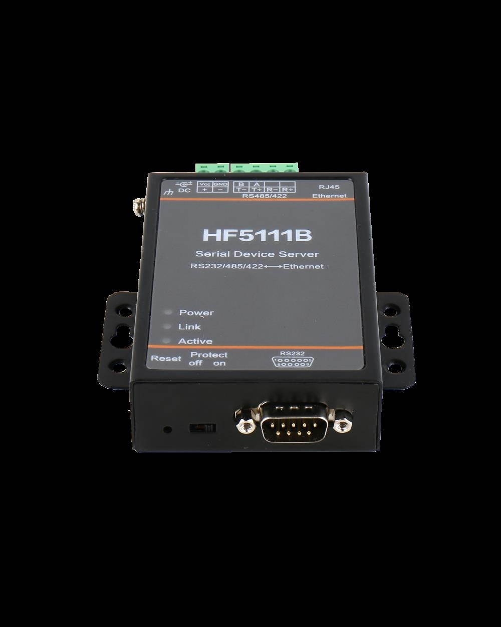 HF5111B Serial Device Server RS232/RS485/RS422 Serial to Ethernet RTOS Serial Server