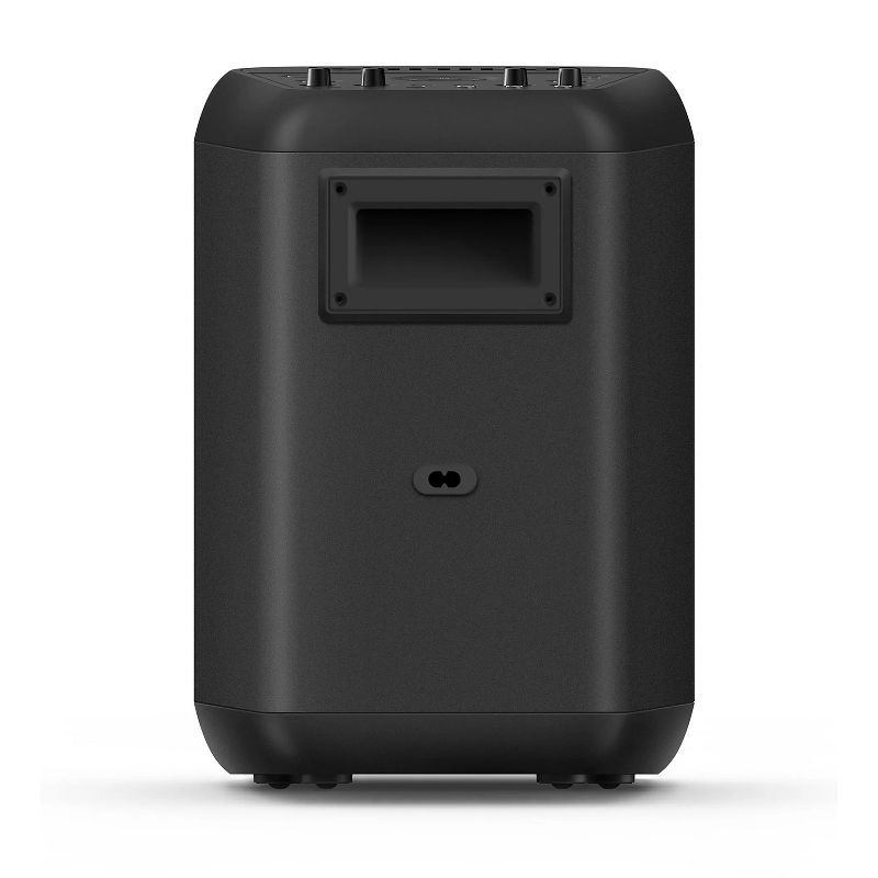 Philips BASS + NX100 Wireless Bluetooth Party Speaker, Light Effects, Karaoke Features, 80W Max, 2 x Mic-inputs, 1 x Guitar Input, up to 14 Hours of Playtime, Black (TANX100/37)