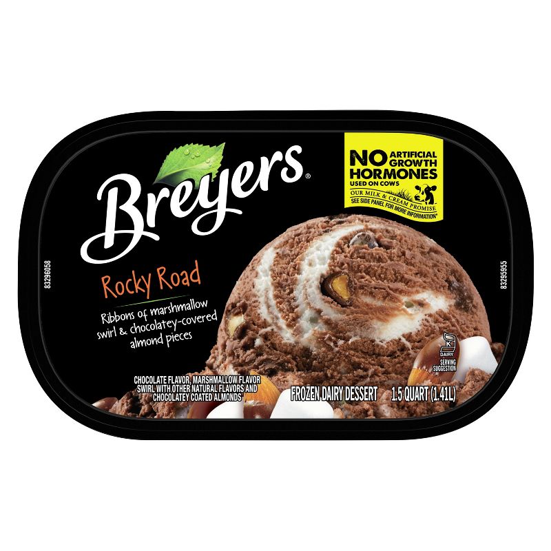Breyers Rocky Road Ice Cream Dessert - 48oz