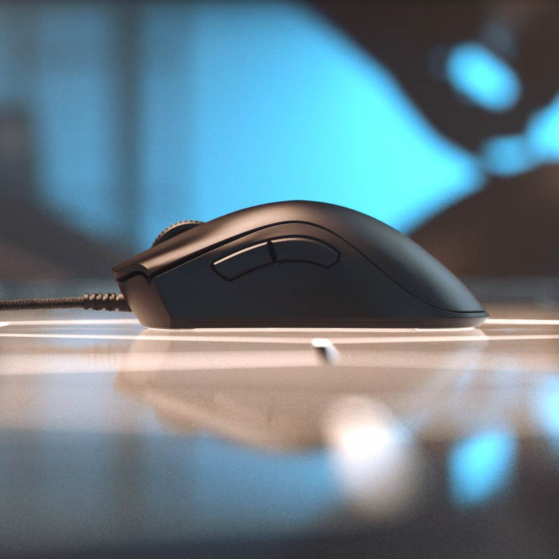 Razer deathadder v2 mini wired gaming mouse 8500dpi optical sensor paw3359 chroma rgb mice 6 programmable ergonomic buttons