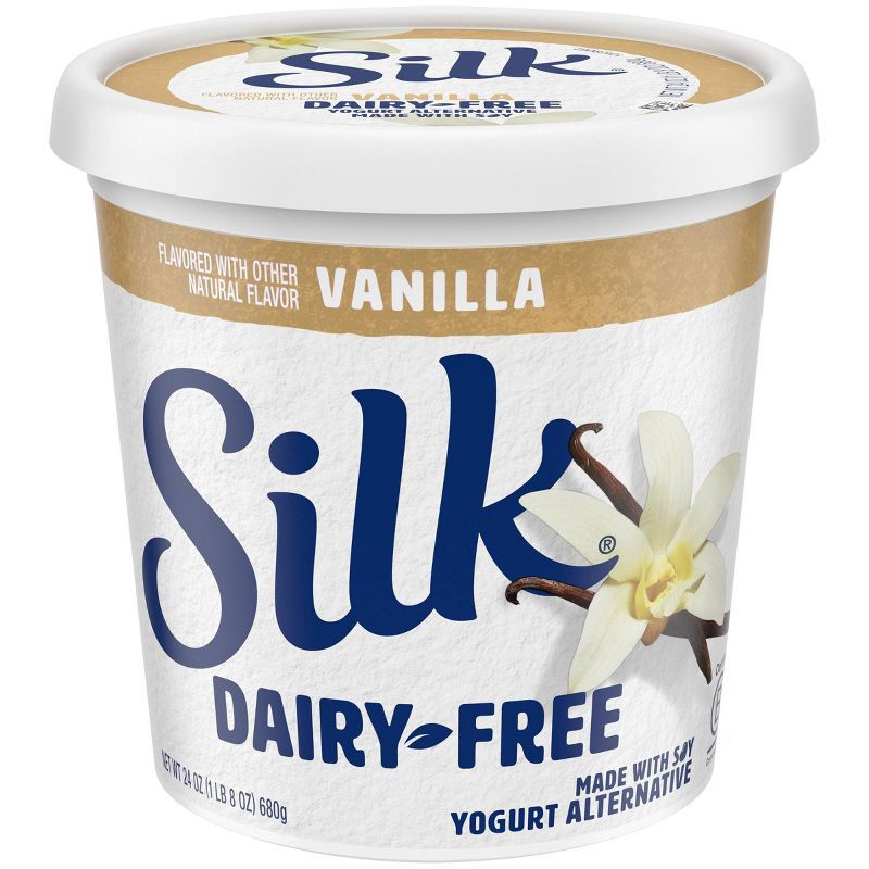 Silk Dairy-Free Vanilla Yogurt - 24oz