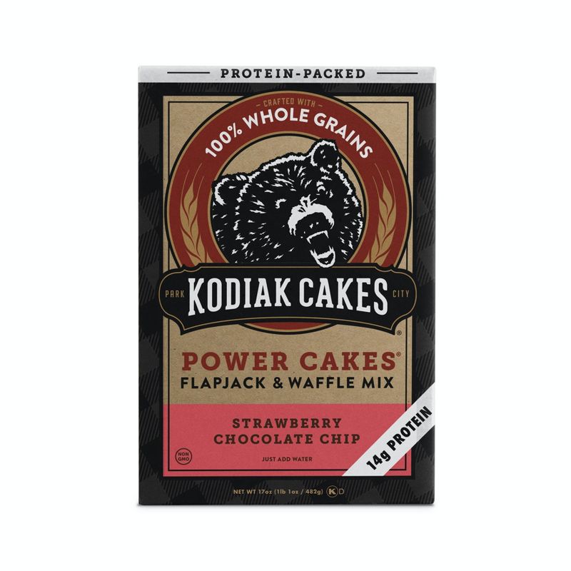 Kodiak Cakes Power Cakes Strawberry Dark Chocolate Pancake Mix - 18oz