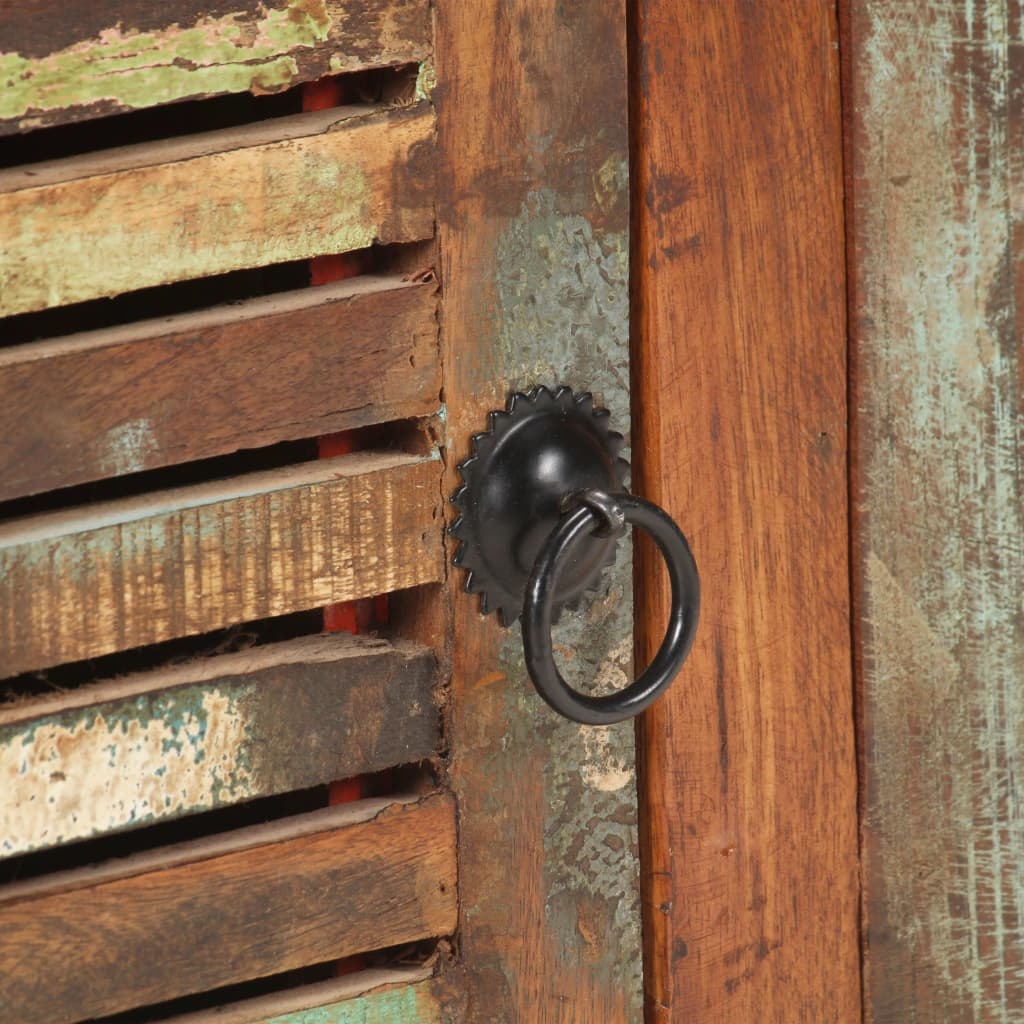 vidaXL TV Cabinet 47.2"x11.8"x15.7" Solid Reclaimed Wood