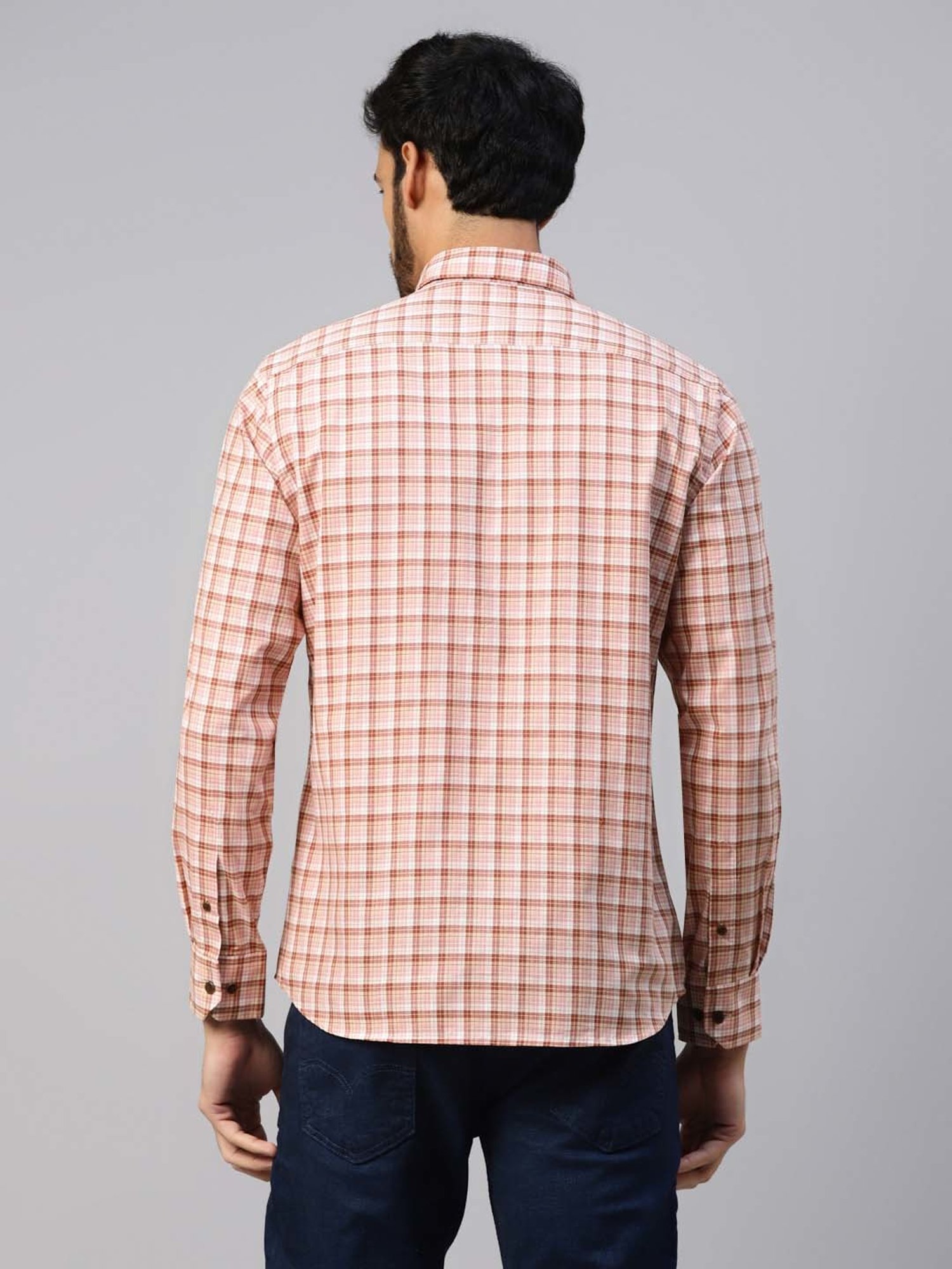 Don Vino Multicolor Regular Fit Check Shirt