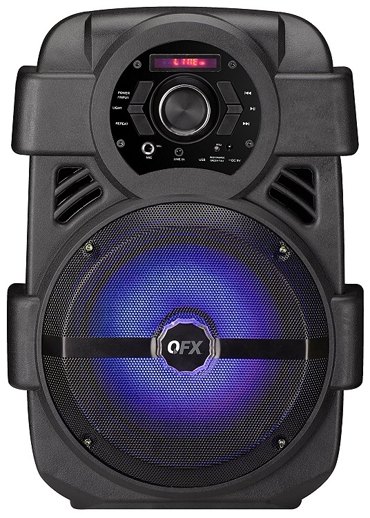 QFX PBX-8 Rechargeable 8" Party Speaker