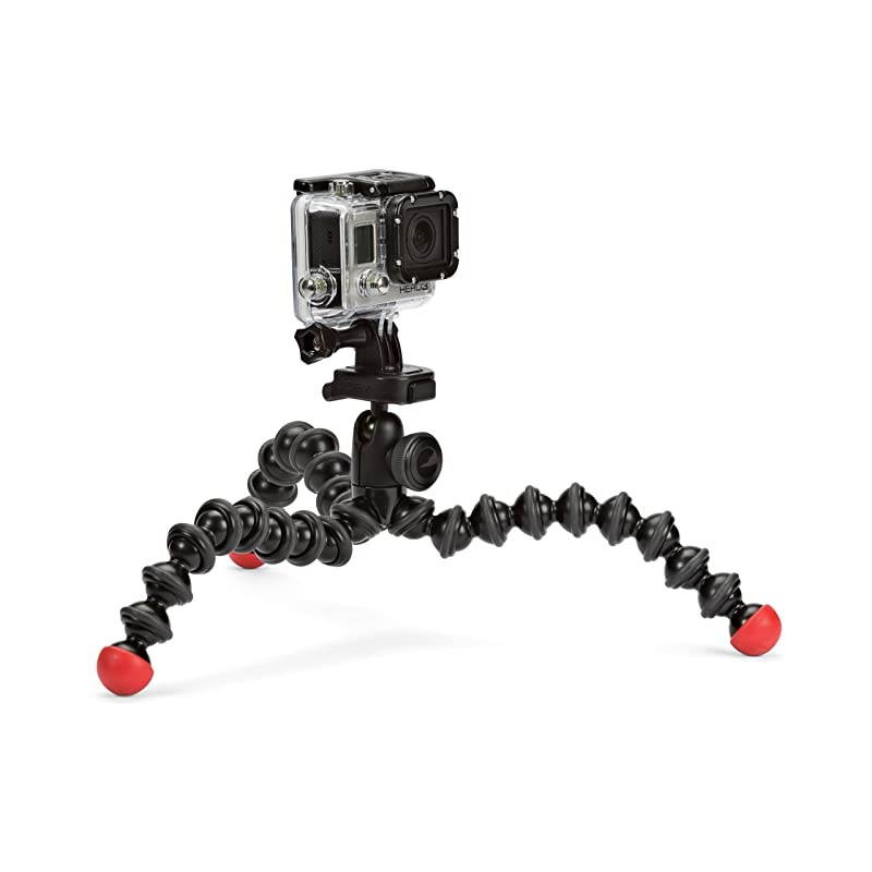 GorillaPod Action Video Tripod A Strong Flexible Lightweight Tripod for GoPro HERO6 Black GoPro HERO5 Black GoPro HERO5 Session Contour and Sony Action Cam