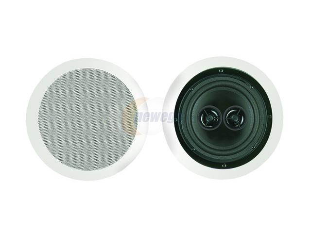 BIC America MSR6D 6.5" Dual-Voice Coil Stereo Ceiling Speaker, Single