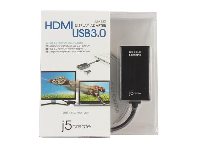 j5create USB 3.0 to HDMI/DVI Display Adapter