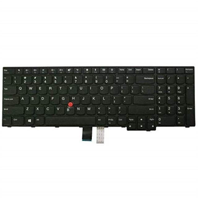 AUTENS Replacement US Keyboard for Lenovo ThinkPad E570 E570c E575 Laptop No Backlight