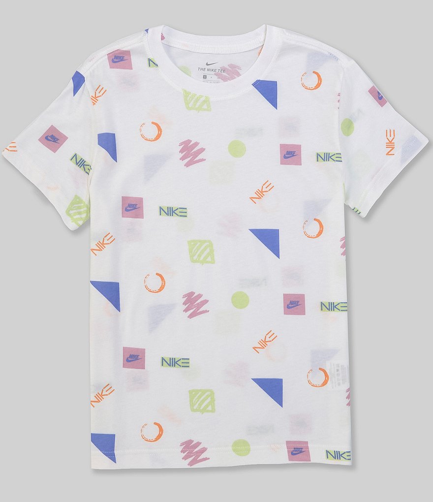 GB GB Girls Active Big Girls 7-16 Short Sleeve Tie-Dye Tee