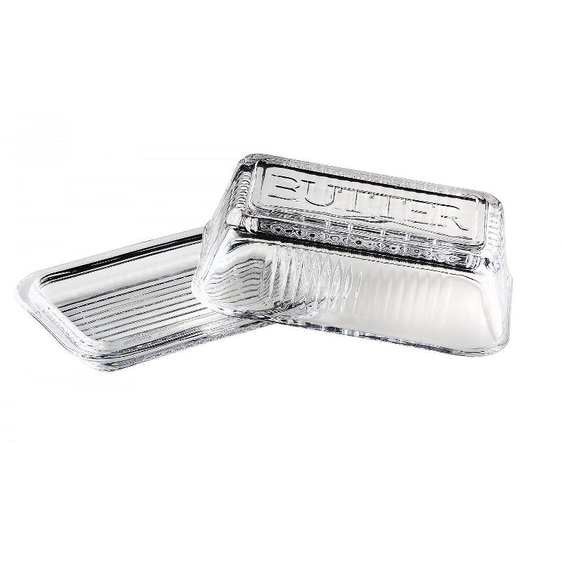Amici Home Classic Glass Butter Dish