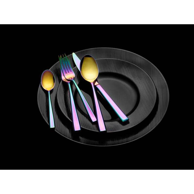 Towle 20pc Stainless Steel Living Dream Rainbow Silverware Set