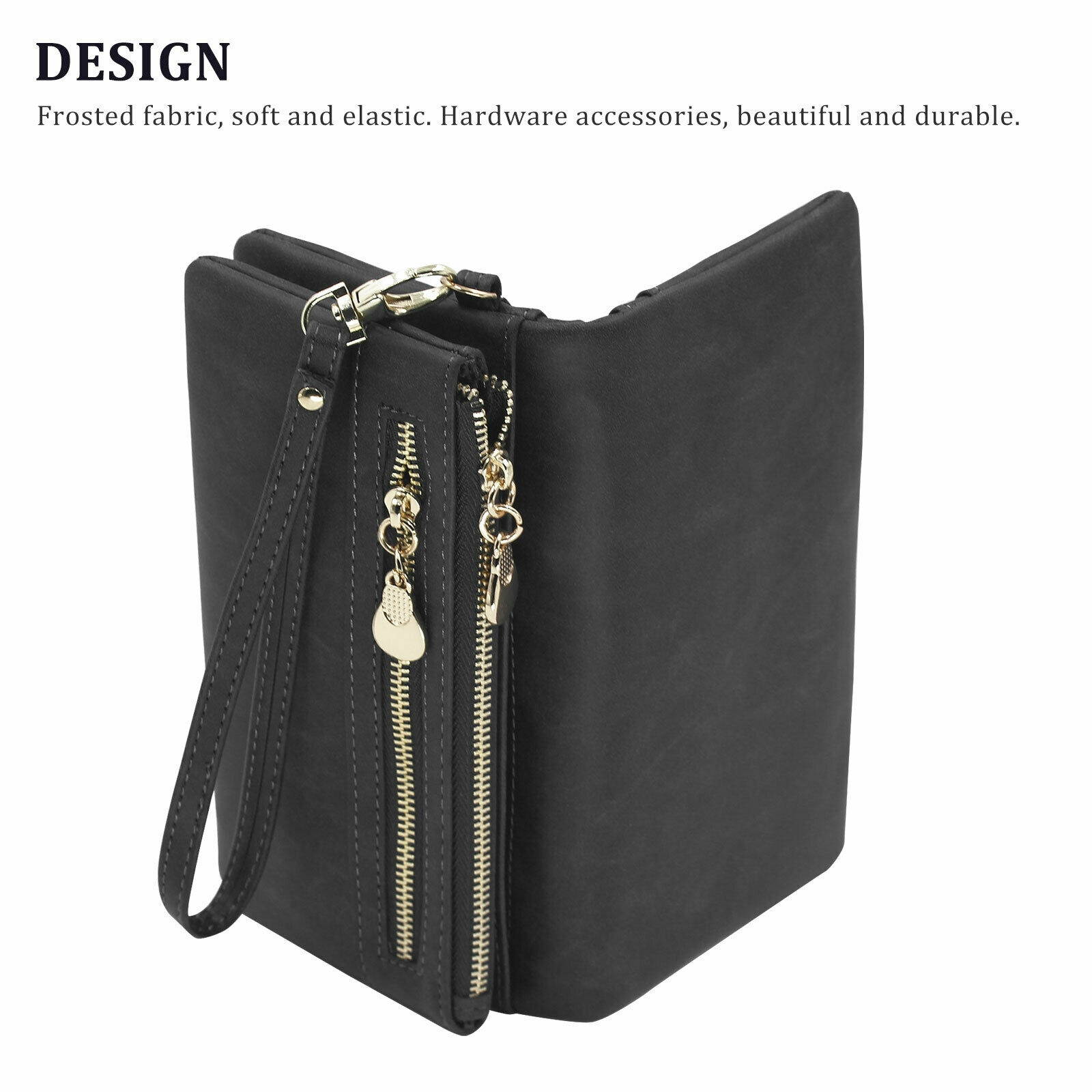 Women Lady Leather Wallet Card Holder Phone Bag Case Purse Handbag Retro Style