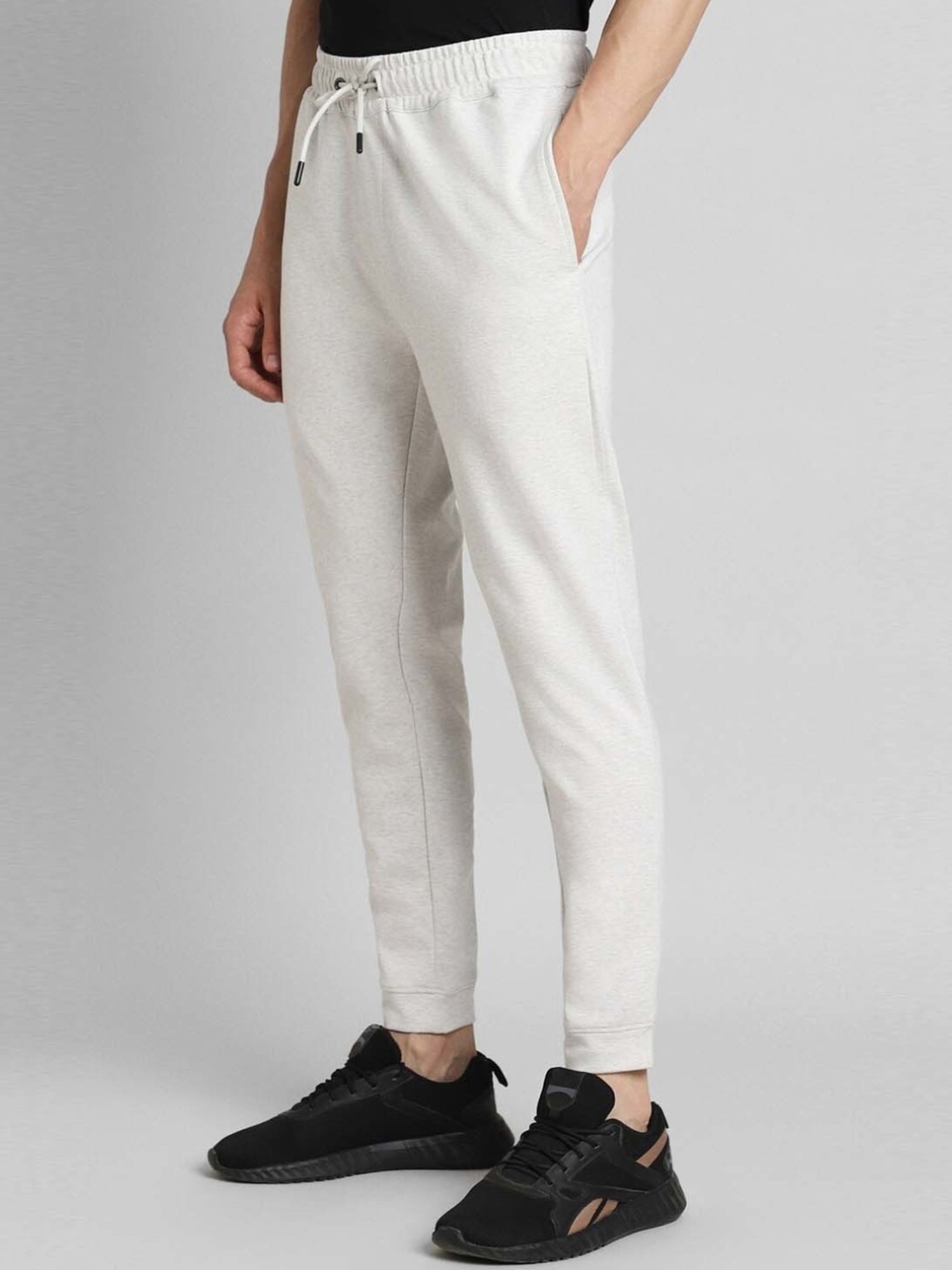 Simon Carter London White Slim Fit Joggers