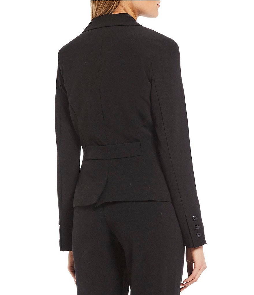 Takara Ruched-Sleeve Coordinating Suiting Jacket